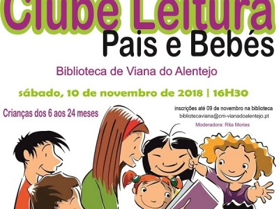 Clube de Leitura para pais e bebes