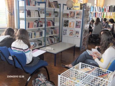 Biblioteca Escolar/Centro de Recursos Educativos da EBI/JI de Alcáçovas